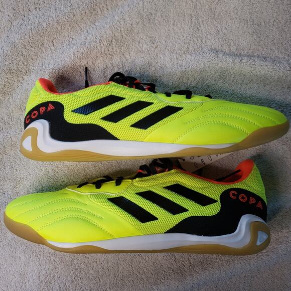 Adidas Copa Sense.3 FG Soccer Cleats Men 13 Fluorescent Yellow Futbolcore - Picture 4 of 9